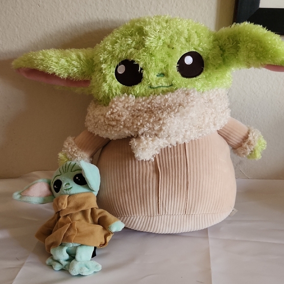 Green and Cream Stuffed Alien Toy - Picture 1 of 1